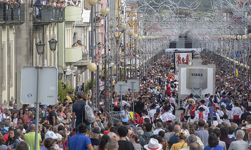 Праздник Romaria de Nossa Senhora da Agonia. Viana do Castelo 2023 	